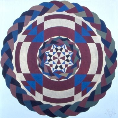 Mandala with Braid